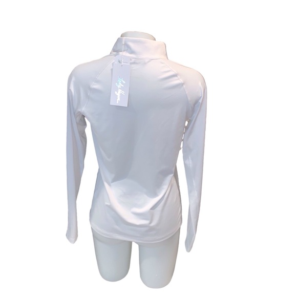 Lady Hagen zip neck uv long sleeve shirt - Picture 3 of 3
